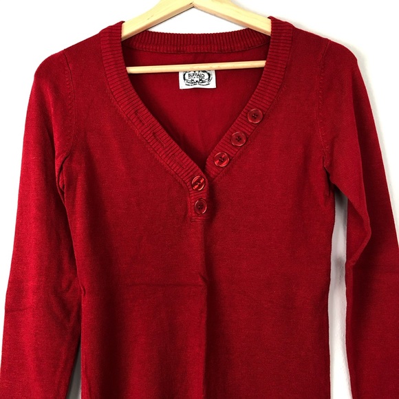 Buffalo David Bitton Red Sweater - Picture 2 of 3